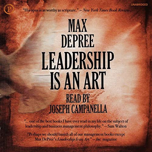 Leadership Is an Art audiobook cover