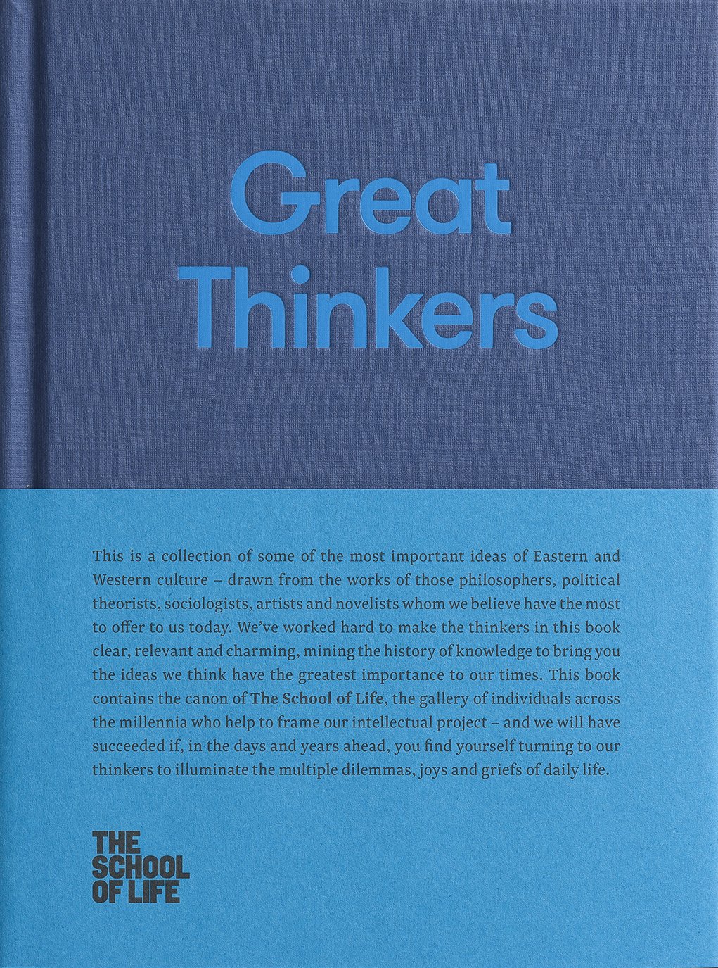 Great Thinkers: Simple tools from sixty great thinkers to improve your life today (The School of Life Library) audiobook cover