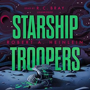 Starship Troopers audiobook cover