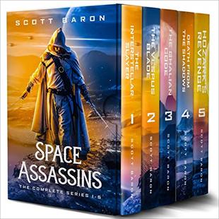 Space Assassins Box Set: The Complete Series, Books 1-5 audiobook cover