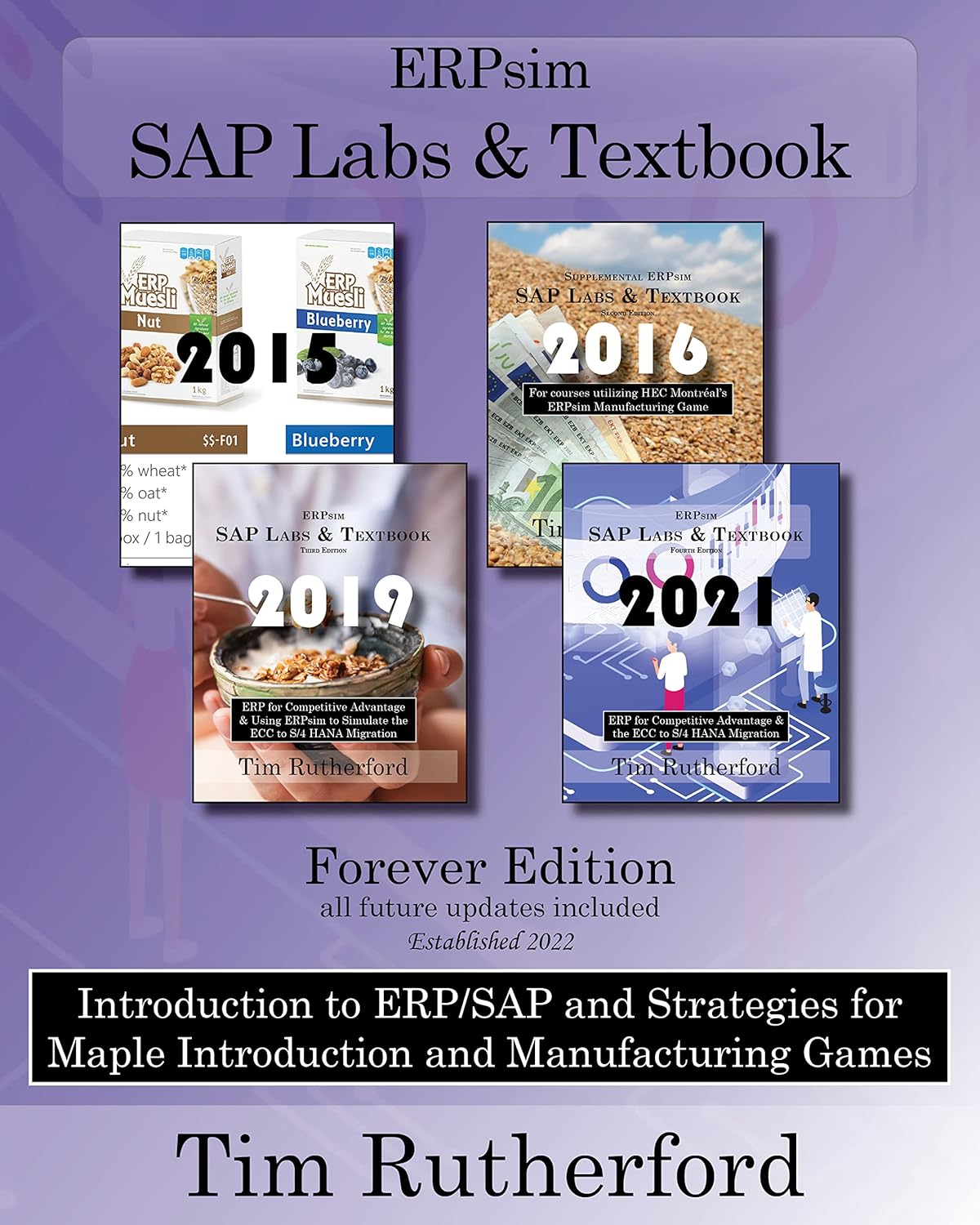 ERPsim SAP Labs & Textbook: Introduction to and Strategies for the Maple Introduction and Manufacturing Games audiobook cover