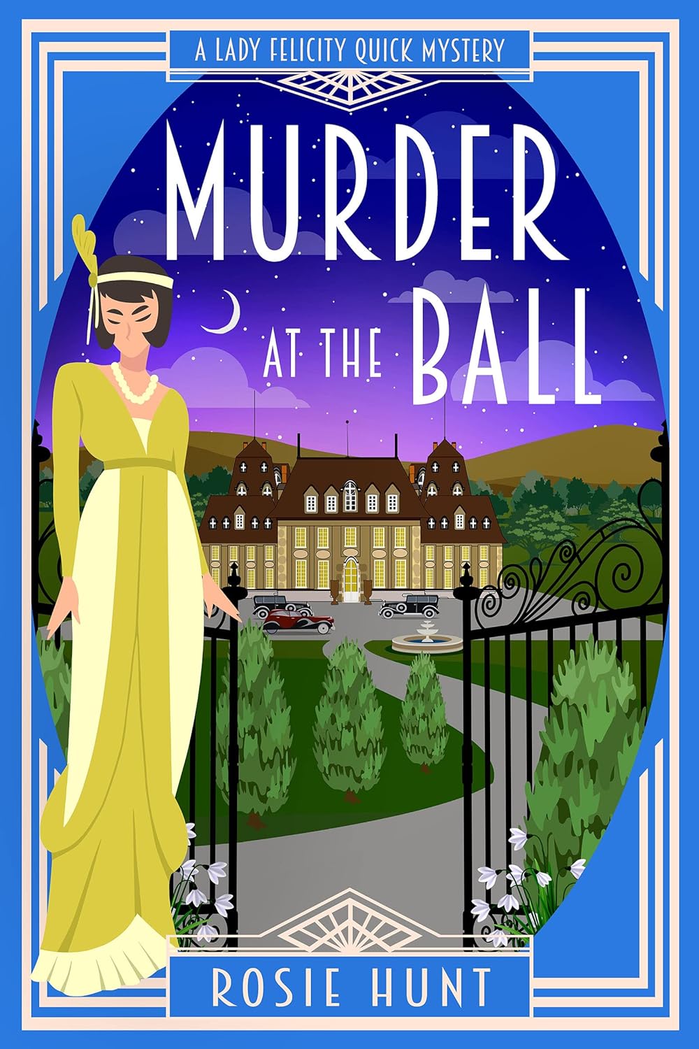Murder at the Ball: A 1920s Cozy Mystery (Lady Felicity Quick Mystery Book 4) audiobook cover
