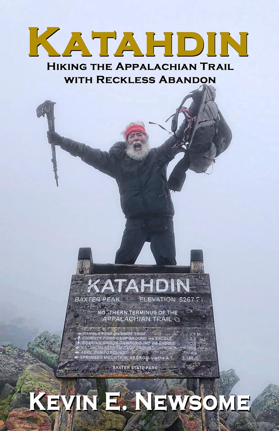 Katahdin: Hiking the Appalachian Trail with Reckless Abandon audiobook cover