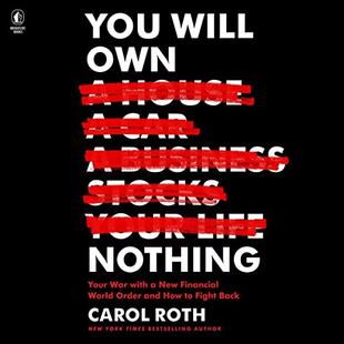 You Will Own Nothing: Your War with a New Financial World Order and How to Fight Back audiobook cover