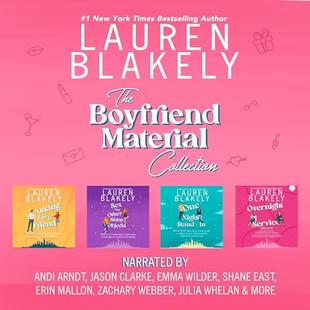 The Boyfriend Material Collection: A Romantic Comedy Collection of Standalones audiobook cover
