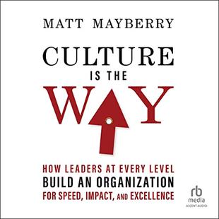 Culture Is the Way: How Leaders at Every Level Build an Organization for Speed, Impact, and Excellence audiobook cover