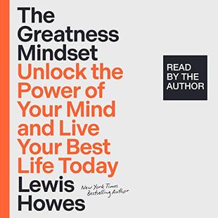 The Greatness Mindset: Unlock the Power of Your Mind and Live Your Best Life Today audiobook cover