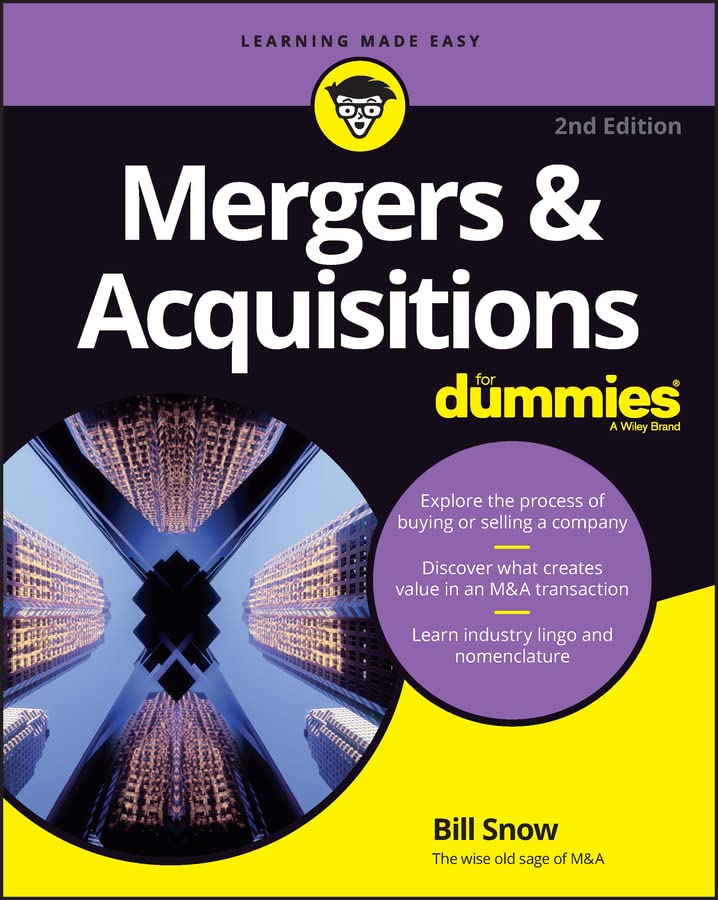 Mergers & Acquisitions For Dummies audiobook cover