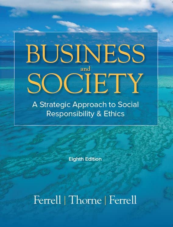 Business & Society: A Strategic Approach to Social Responsibility & Ethics audiobook cover