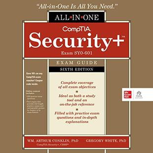 CompTIA Security+ All-in-One Exam Guide Exam SY0-601 (Sixth Edition) audiobook cover