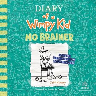 No Brainer: Diary of a Wimpy Kid, Book 18 audiobook cover