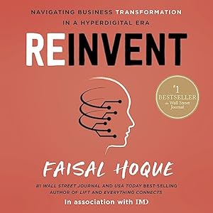 Reinvent: Navigating Business Transformation in a Hyperdigital Era audiobook cover