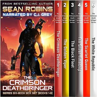 The Crimson Deathbringer Series Six-Book Box Set: Books 1-6 audiobook cover