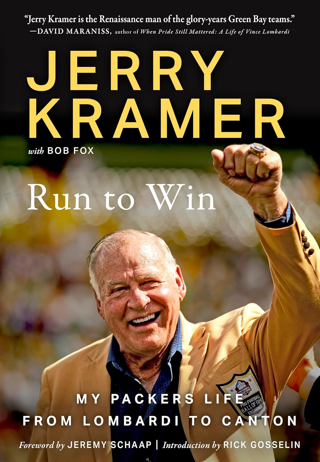 Run to Win: My Packers Life from Lombardi to Canton audiobook cover