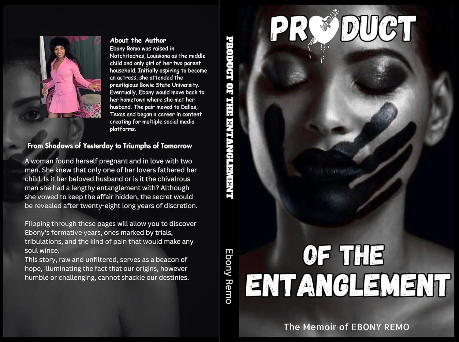 PRODUCT OF THE ENTANGLEMENT: The Memoir of Ebony Remo audiobook cover