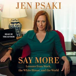 Say More: Lessons from Work, the White House, and the World audiobook cover