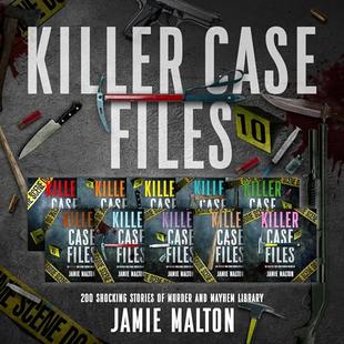 Killer Case Files: 200 Shocking Stories of Murder and Mayhem Library audiobook cover
