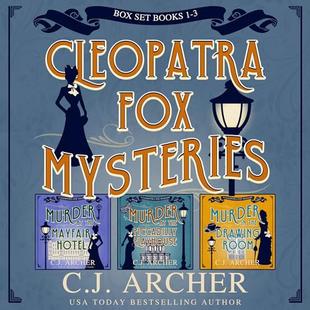 Cleopatra Fox Mysteries Boxed Set, Books 1-3 audiobook cover