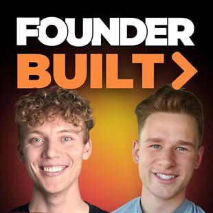Founder Built: Interviews, News, Startups, Lex Fridman, Joe Rogan, AI audiobook cover