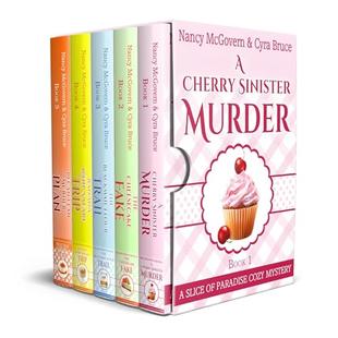 Slice of Paradise Cozy Mysteries, The Complete Series Box Set: With All 5 Books & All 5 Recipes from the series Plus a Bonus Prequel audiobook cover
