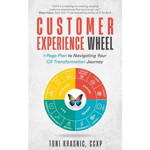Customer Experience Wheel: 1-Page Plan to Navigating Your CX Transformation Journey audiobook cover