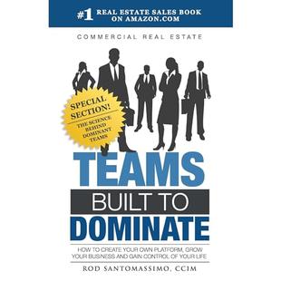 Commercial Real Estate Teams Built to Dominate audiobook cover
