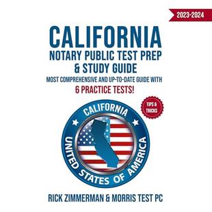 California Notary Public Test Prep & Study Guide 2023-2024: Most Comprehensive and Up-to-Date Guide with 6 Practice Tests! audiobook cover