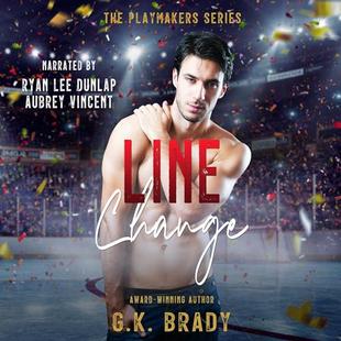 Line Change: A Second-Chance Romance (The Playmakers Series Hockey Romances, Book 0) audiobook cover