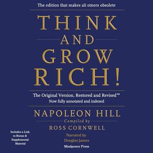 Think and Grow Rich!: The Original Version, Restored and Revised™ audiobook cover