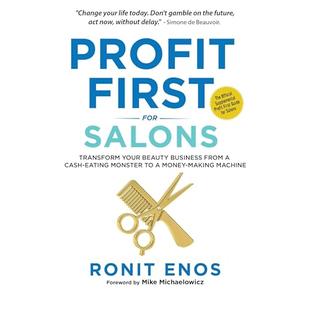 Profit First for Salons: Transform Your Beauty Business from a Cash-Eating Monster to a Money-Making Machine audiobook cover