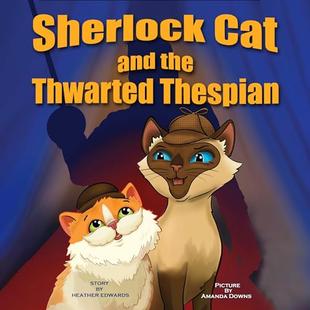 Sherlock Cat and the Thwarted Thespian audiobook cover