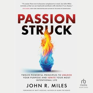 Passion Struck: Twelve Powerful Principles to Unlock Your Purpose and Ignite Your Most Intentional Life audiobook cover