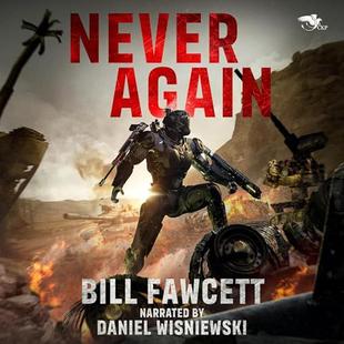 Never Again: Blood and Armor, Book 1 audiobook cover