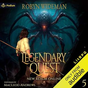 Legendary Quest: New Realm Online, Book 5 audiobook cover