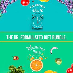 The Dr. Formulated Diet Bundle: 7 Fat Loss Facts After 40 + 5 Fast Flat Belly Facts audiobook cover
