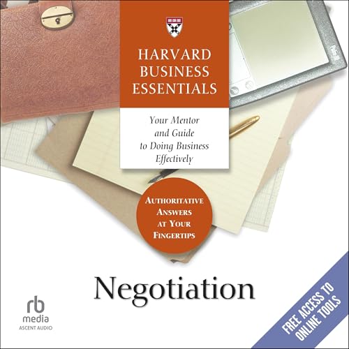 Negotiation (Harvard Business Essentials) audiobook cover